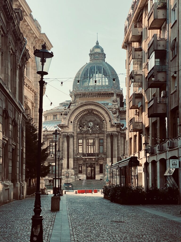 brown and white concrete building
