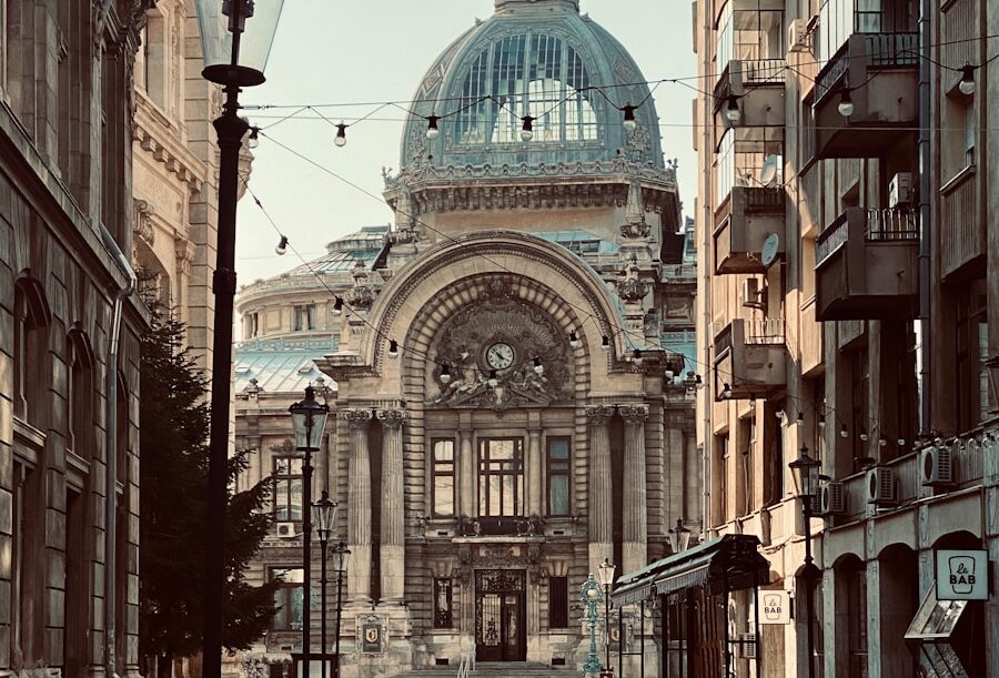 brown and white concrete building